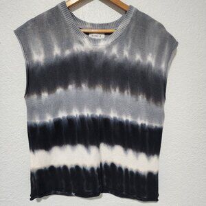 Evereve James Sleeveless Pullover Sweater Size Small Tie-Dye Colorful Gift Ready